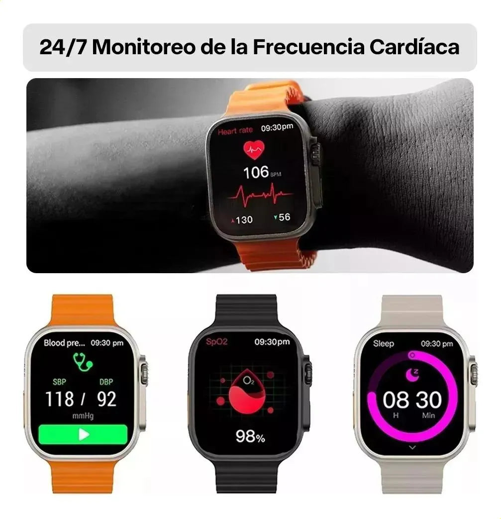 Smartwatch X8 Ultra Max | Kit Completo 10 en 1